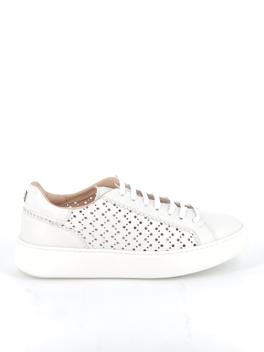 spade krullen marmeren Sneaker | Rossetti One | Wit | 76693-01 F1540 | Gratis levering | La Plage Schoenen  schoenen en mode