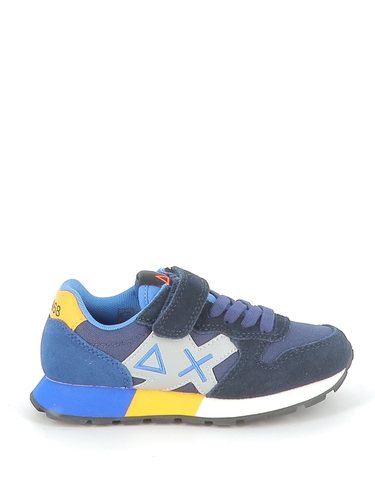Sneaker Sun 68 Blauw Z44313K Boy s Jaki Solid Gratis levering La Plage Schoenen schoenen en mode